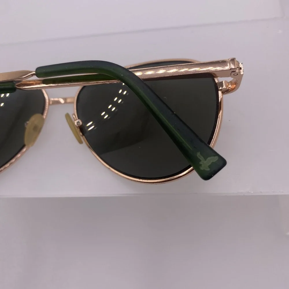 American Eagle Outfitters Sunglasses FRAME ONLY 3294 Aviator Rose Gold Black 036